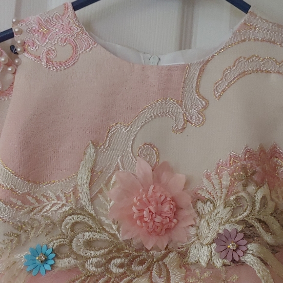 Little Girls Dress & matching purse - Picture 2 of 7